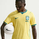 Camisa Brasil Home Versão Jogador Amarela 2026  - Amarela