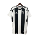 Camisa Juventus I Home Adidas Torcedor 2024/25 Masculino - Branco e Preto