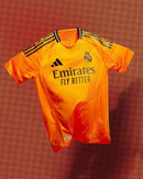 Camisa Real Madrid Away ll 2024/25 Torcedor Masculina - Laranja