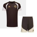 Conjunto Flamengo Comissão 26/27 - Marrom