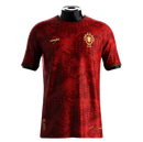 Camisa Portugal The Siu Cristiano Ronaldo EURO 24/25 s/n° Torcedor Masculino - Vermelho
