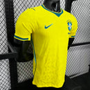 Camisa Brasil Home Versão Jogador Amarela 2026  - Amarela