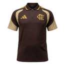 Camisa Flamengo Treino C/Zíper 26/27 - Marrom