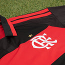 Camisa Flamengo Home 26/27 - Preta e Vermelha