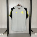 Camisa Flamengo Uniforme de Treino 24/25 - Cinza