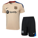 Conjunto Barcelona Treino 24/25 - Bege