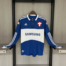 Camisa Manga Longa Retrô Verdão 2008/09 Adidas - Azul