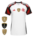 Camisa Flamengo Feminina Away 25/26 - Branca
