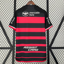 Camisa Flamengo Home l Todos os Patrocinadores 24/25 - Vermelho e Preto