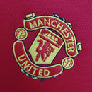Camisa Manga Longa Manchester United 04/06 - Vermelho
