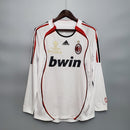 Camisa Manga Longa Milan Champions League 06/07 - Branco
