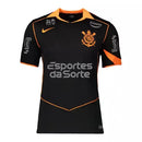 Camisa Corinthians Third 25/26 Jogador - Preta e Laranja