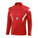 Conjunto Agasalho Treino Bayern de Munique 24/25 - Vermelho e Branco