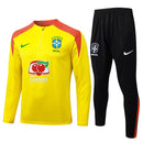 Conjunto Agasalho Treino Brasil 24/25 - Amarelo