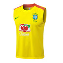 Conjunto Brasil Treino Regata 24/25  - Amarelo