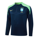 Conjunto Agasalho Treino Brasil 24/25 - Azul e Verde
