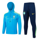 Conjunto Agasalho Treino Brasil 24/25 - Azul