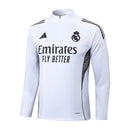 Conjunto Agasalho Treino Real Madrid 25/26 - Branco