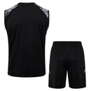 Conjunto Real Madrid Treino Regata 24/25 - Cinza Dragão