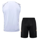 Conjunto Real Madrid Treino Regata 24/25 - Branco Dragão