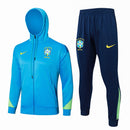 Conjunto Agasalho Treino Brasil 24/25 - Azul