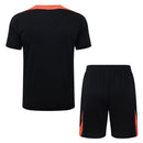 Conjunto Brasil Treino 24/25  - Preto e Laranja