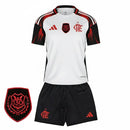 Conjunto Infantil Flamengo II 25/26 - Branco