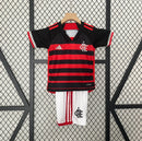 Kit Infantil Flamengo 24/25 - Vermelho e Preto