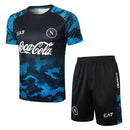 Conjunto Napoli Treino 24/25 - Azul e Preto