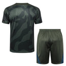 Conjunto PSG Treino 24/25 - Verde e Cinza