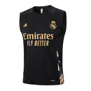 Conjunto Real Madrid Treino Regata 24/25 - Preto