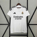Camisa Real Madrid I Home 2024/25 Torcedor Masculina Branco