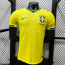 Camisa Brasil Home Versão Jogador Amarela 2026  - Amarela