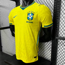 Camisa Brasil Home Versão Jogador Amarela 2026  - Amarela