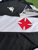 Camisa Vasco I 22/23 Kappa - Preto com listra Branca